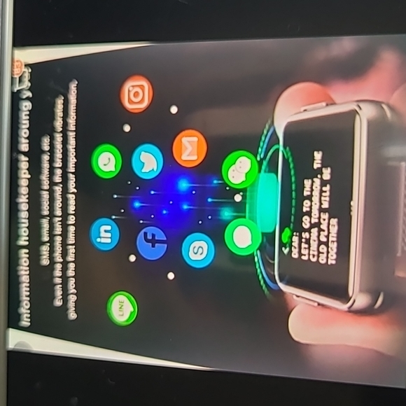 T91 SMART WATCH.#132 - Picture 3 of 16